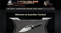 Desktop Screenshot of guardiantacticalusa.com