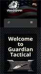 Mobile Screenshot of guardiantacticalusa.com